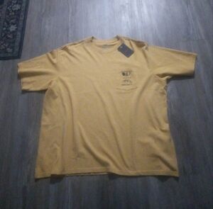 Levi's Loose Mens Shirt Yellow Community Garden Club When Theres Work To Be Done